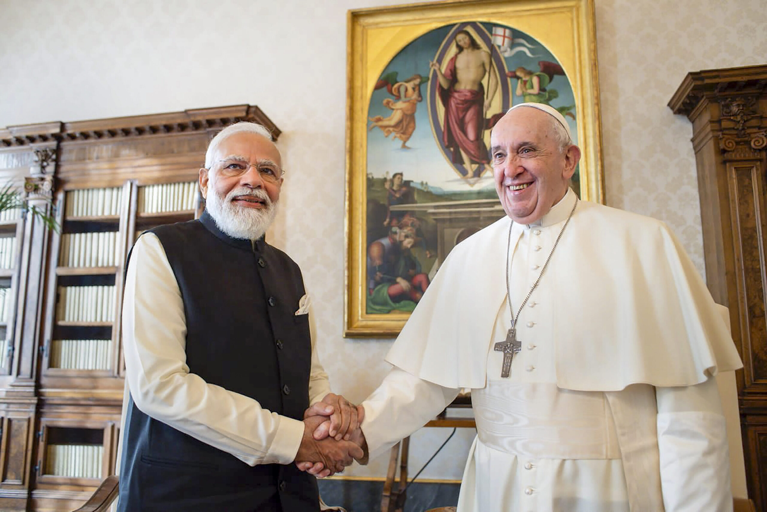 Pope's Demise Dashes Hopes of India Visit