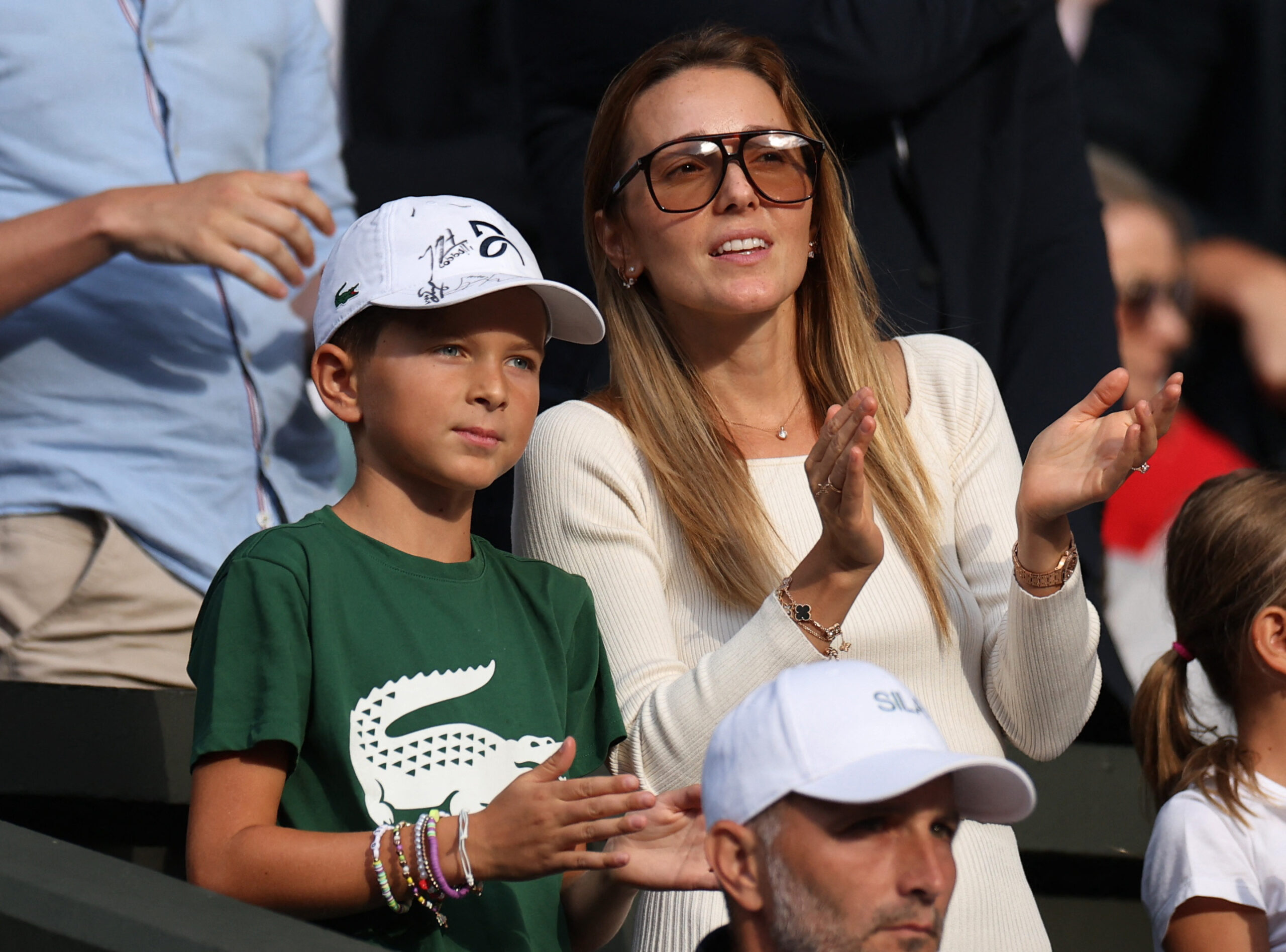 Djokovic Jr.’s Wimbledon Charm:  Autographs & Court Time