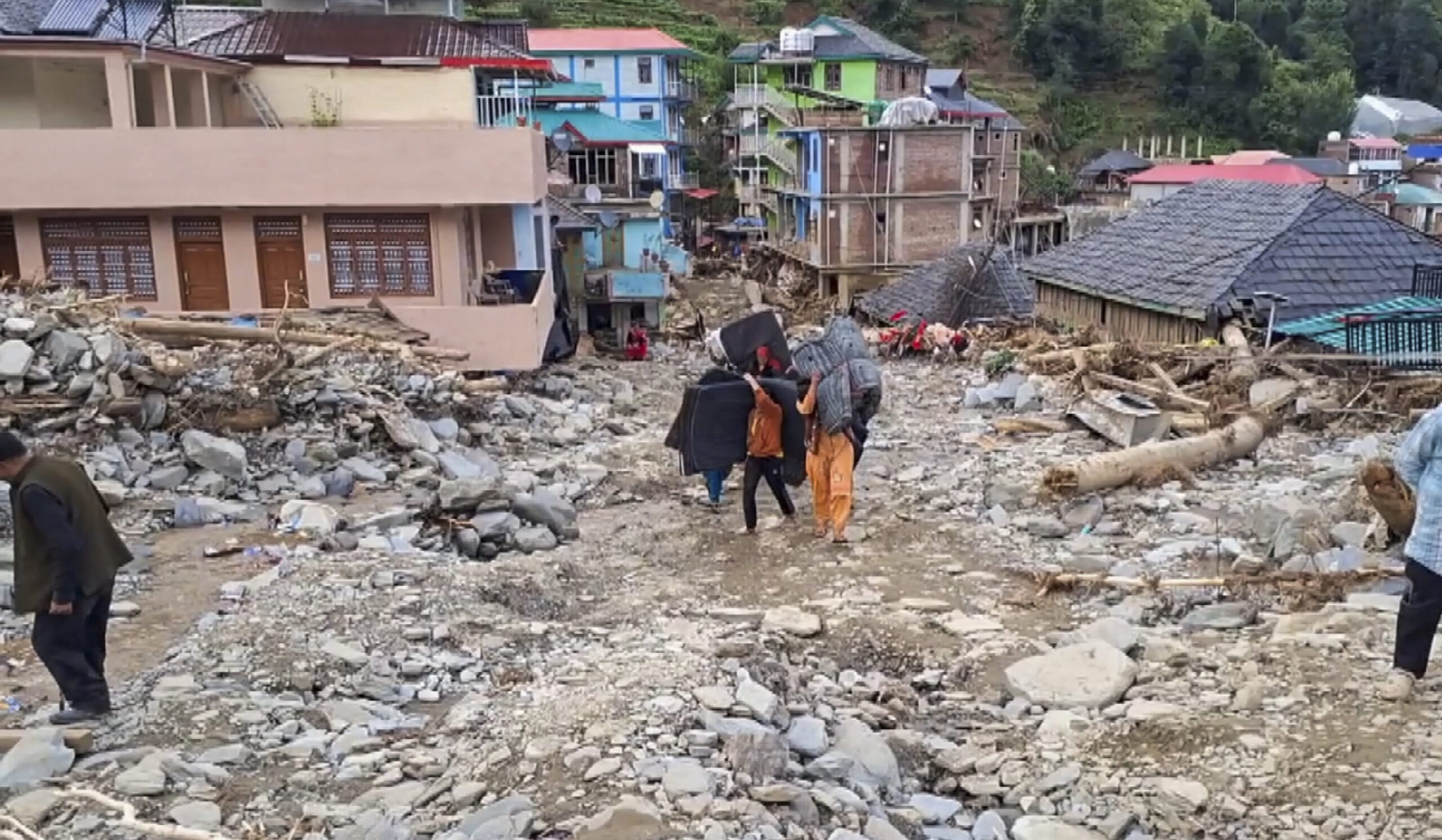 Himachal rains: 7 districts face flash flood risk, 225 roads closed