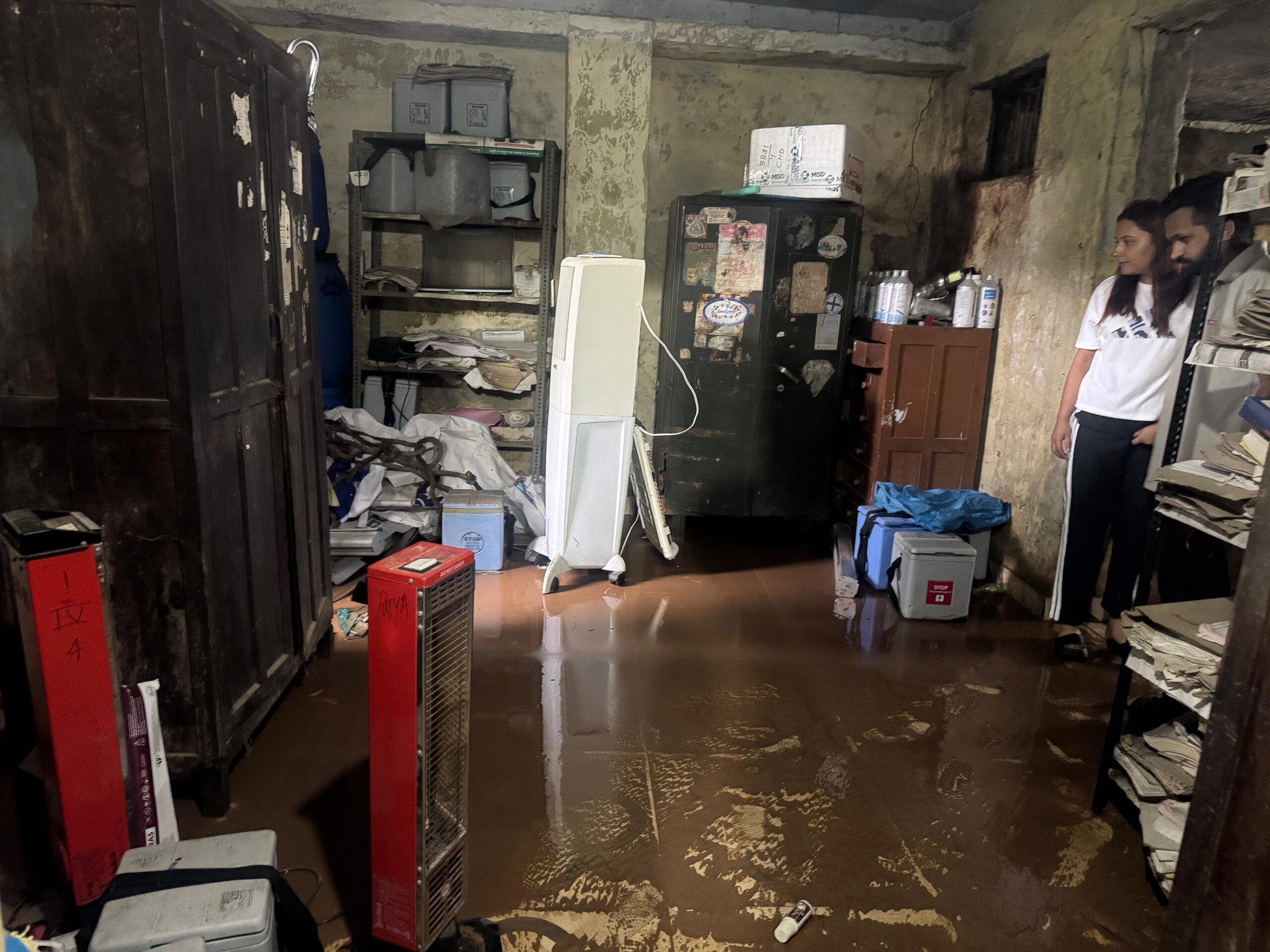 Nahan Reels Under Monsoon Fury: Highway Washed Away, Key Infrastructure Damaged