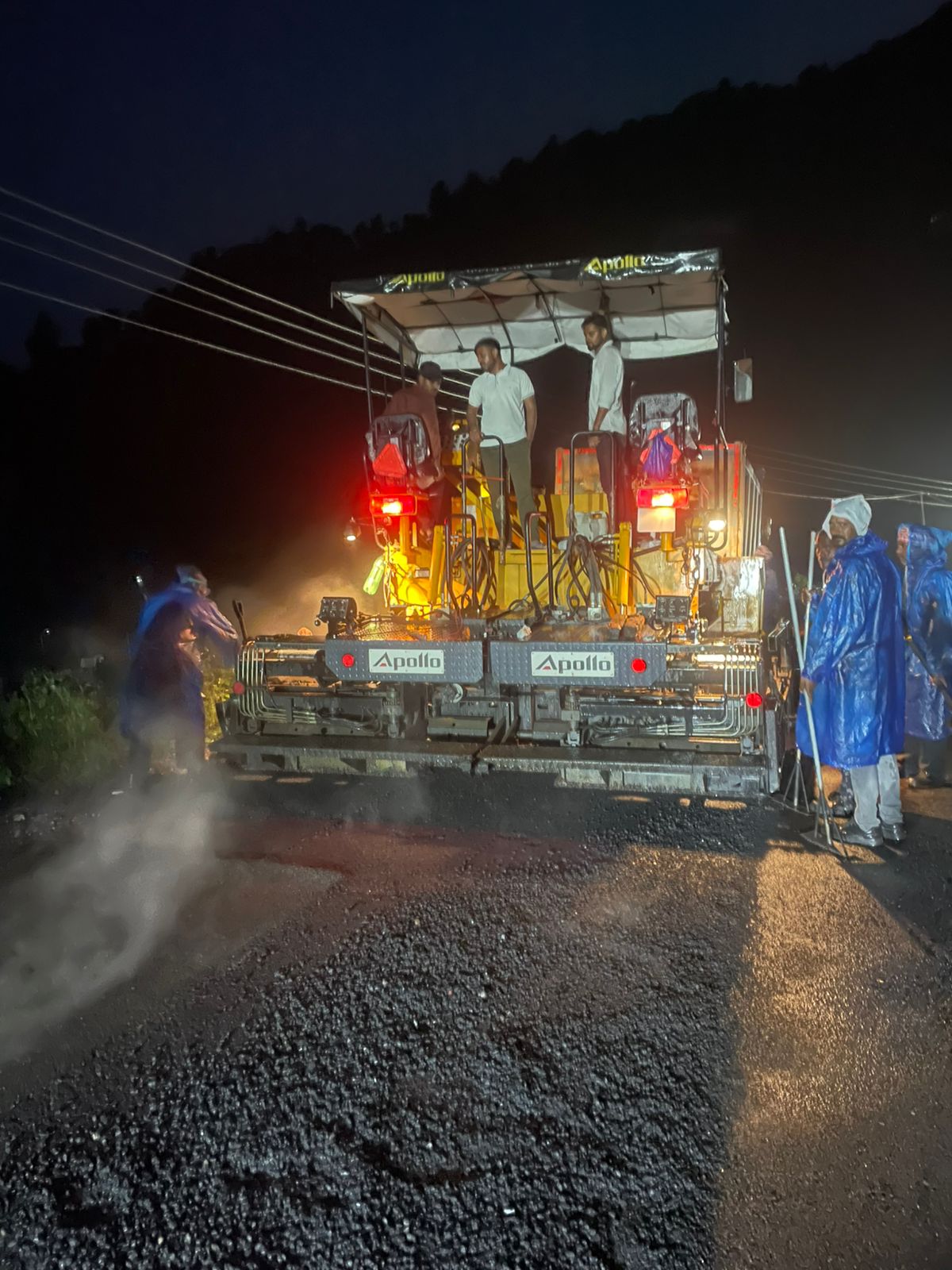 Night-Time Asphalt: NH-707 Project Faces NGT Heat