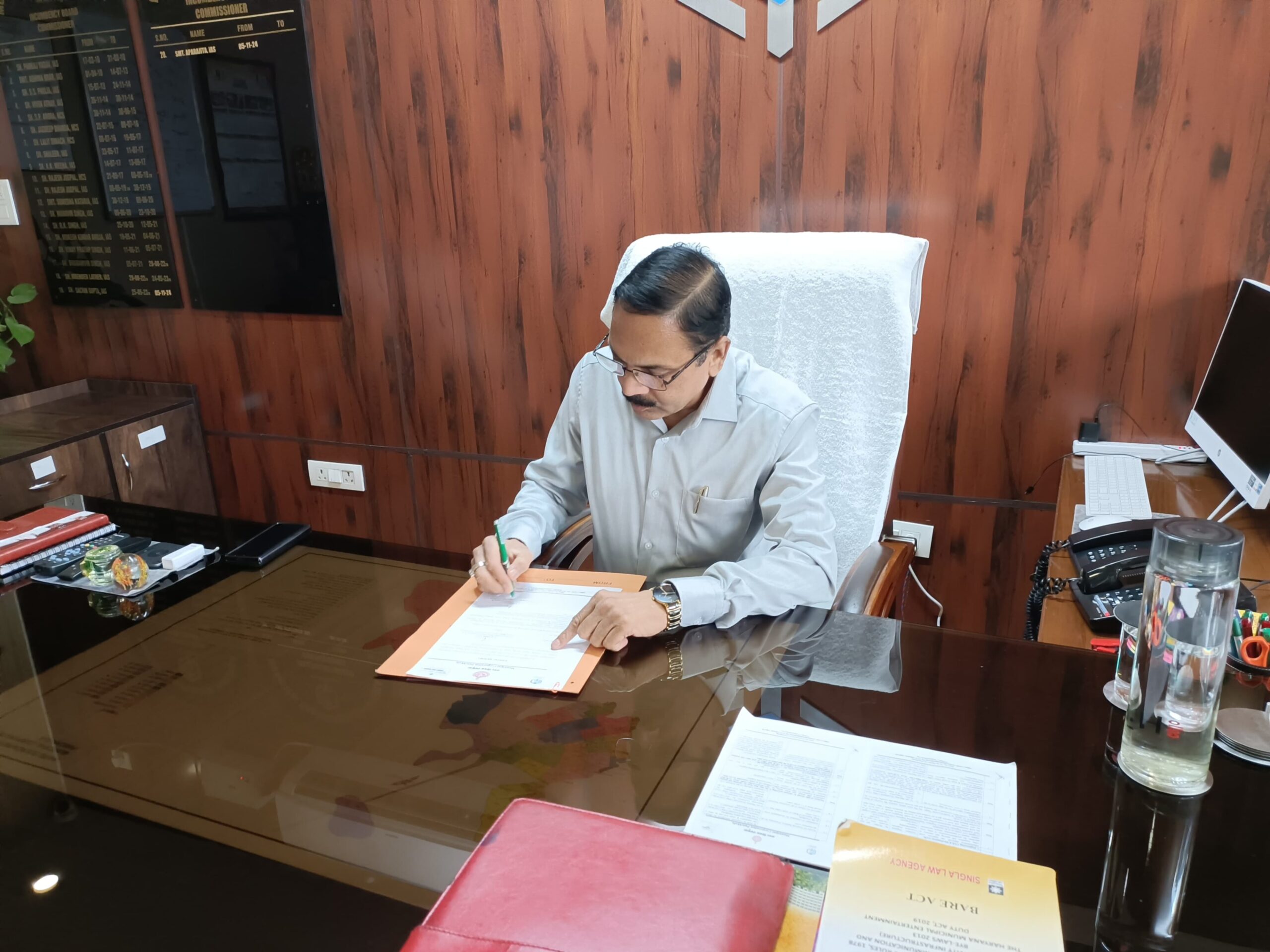 RK Singh is new Panchkula MC chief