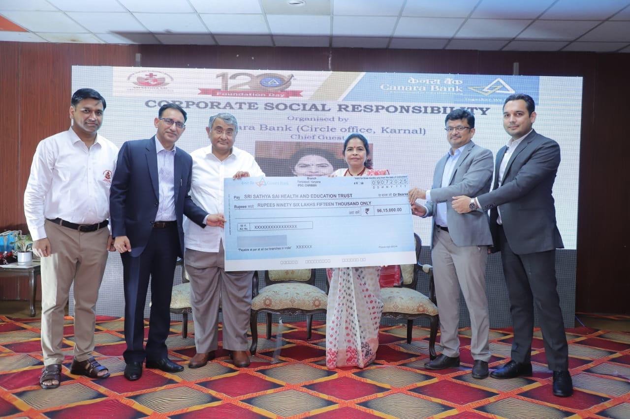 Canara Bank donates Rs 96.15 lakh for life-saving paediatric cardiac equipment