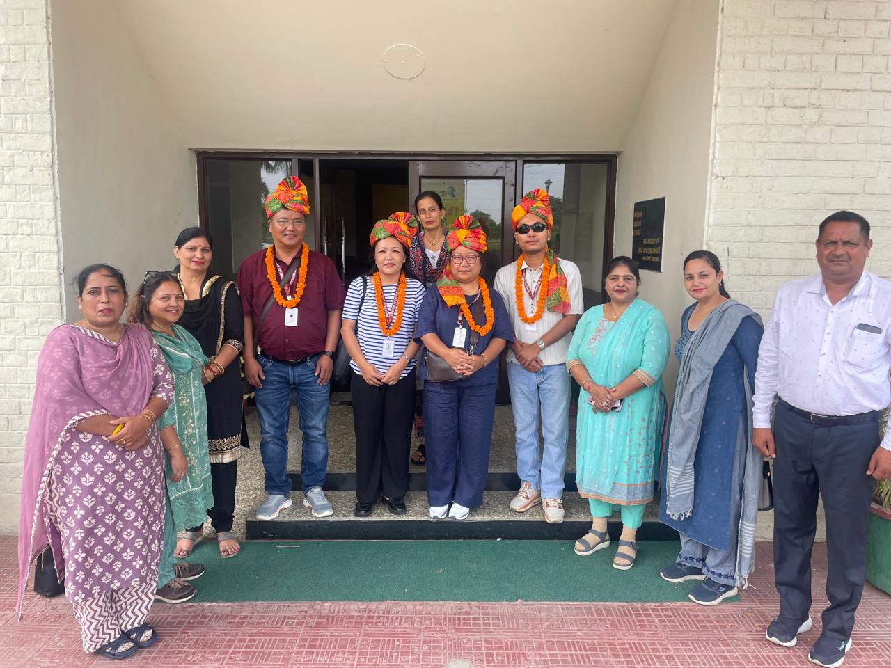 Mizoram delegation visits Karnal anganwadi centres