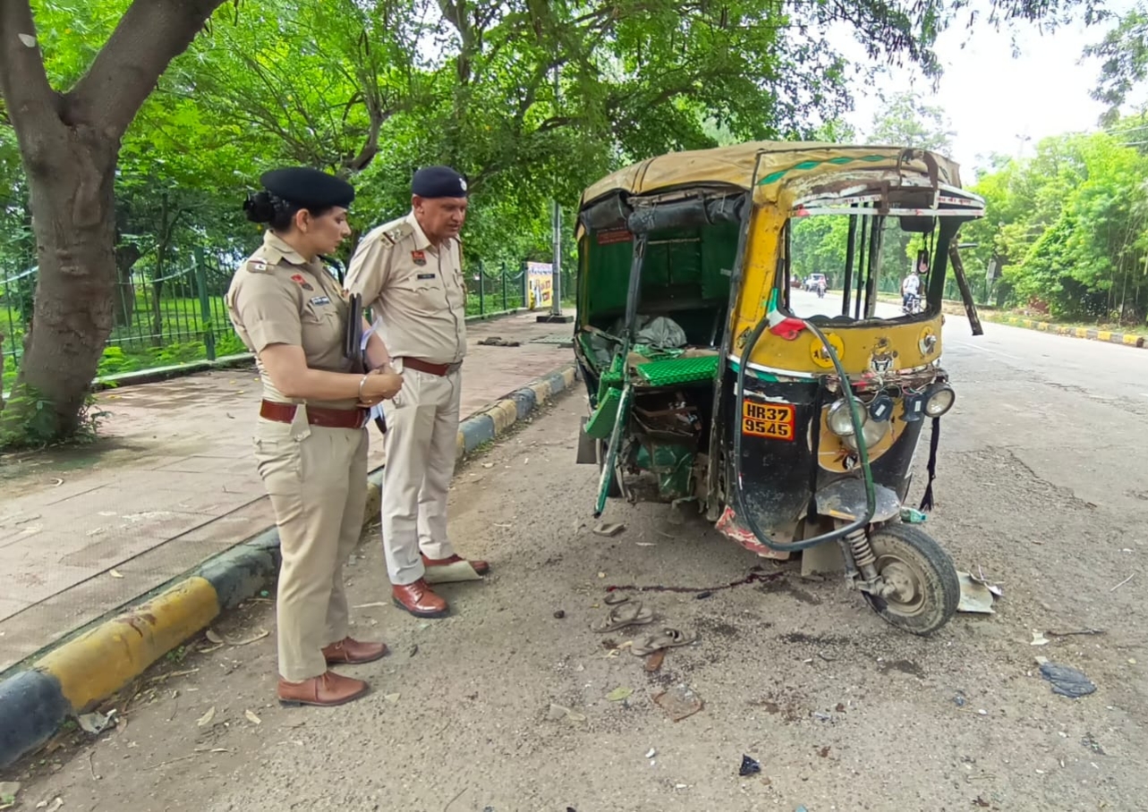 Kurukshetra School Tragedy: Nine Injured as Speeding Car Hits Auto