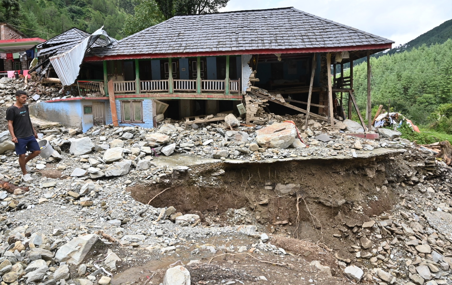 Himachal's Seraj Weeps: Flash Floods Leave Trail of Grief