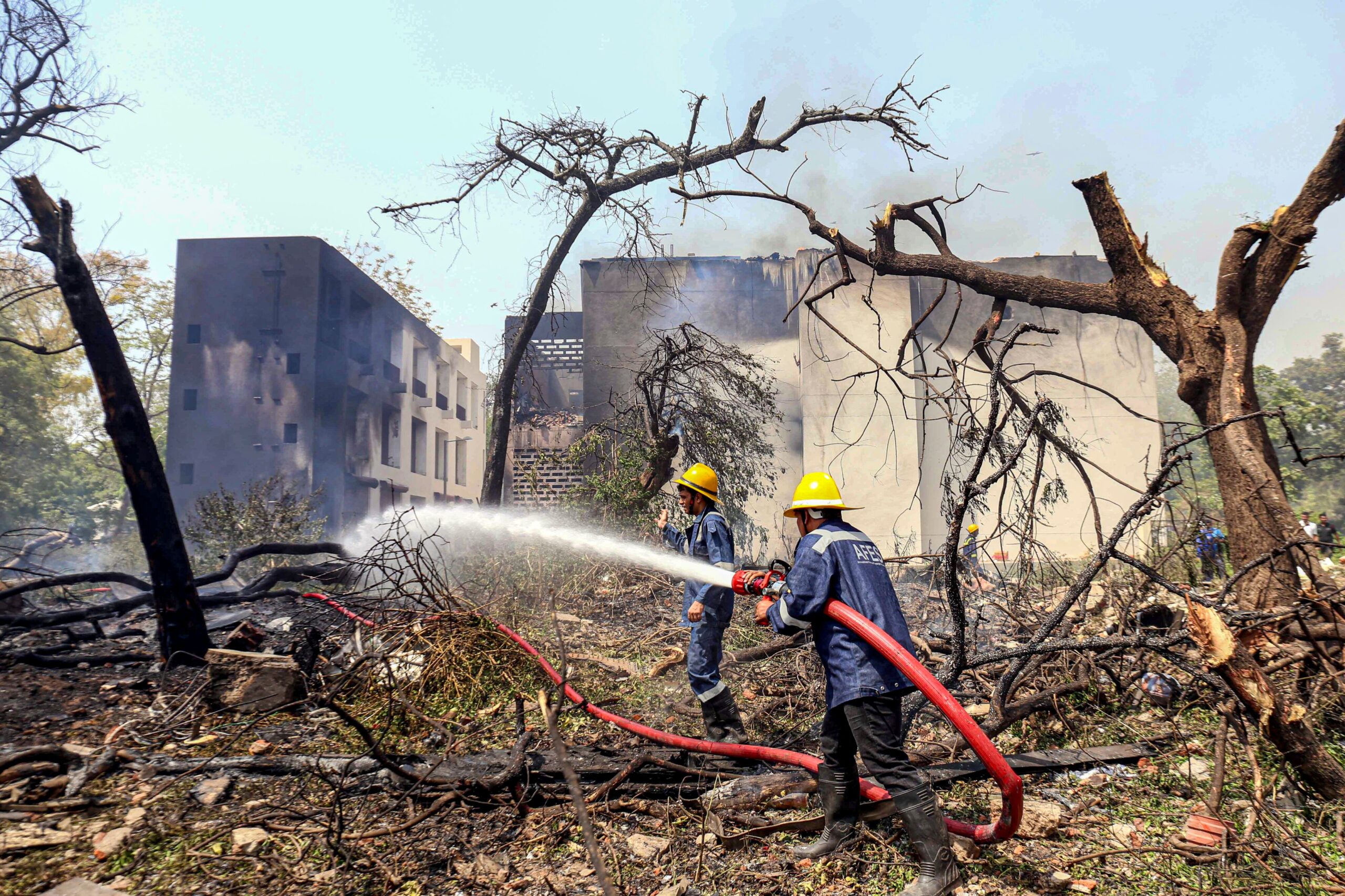1 month after Ahmedabad plane crash: Silence and soot-covered buildings stand as grim reminders