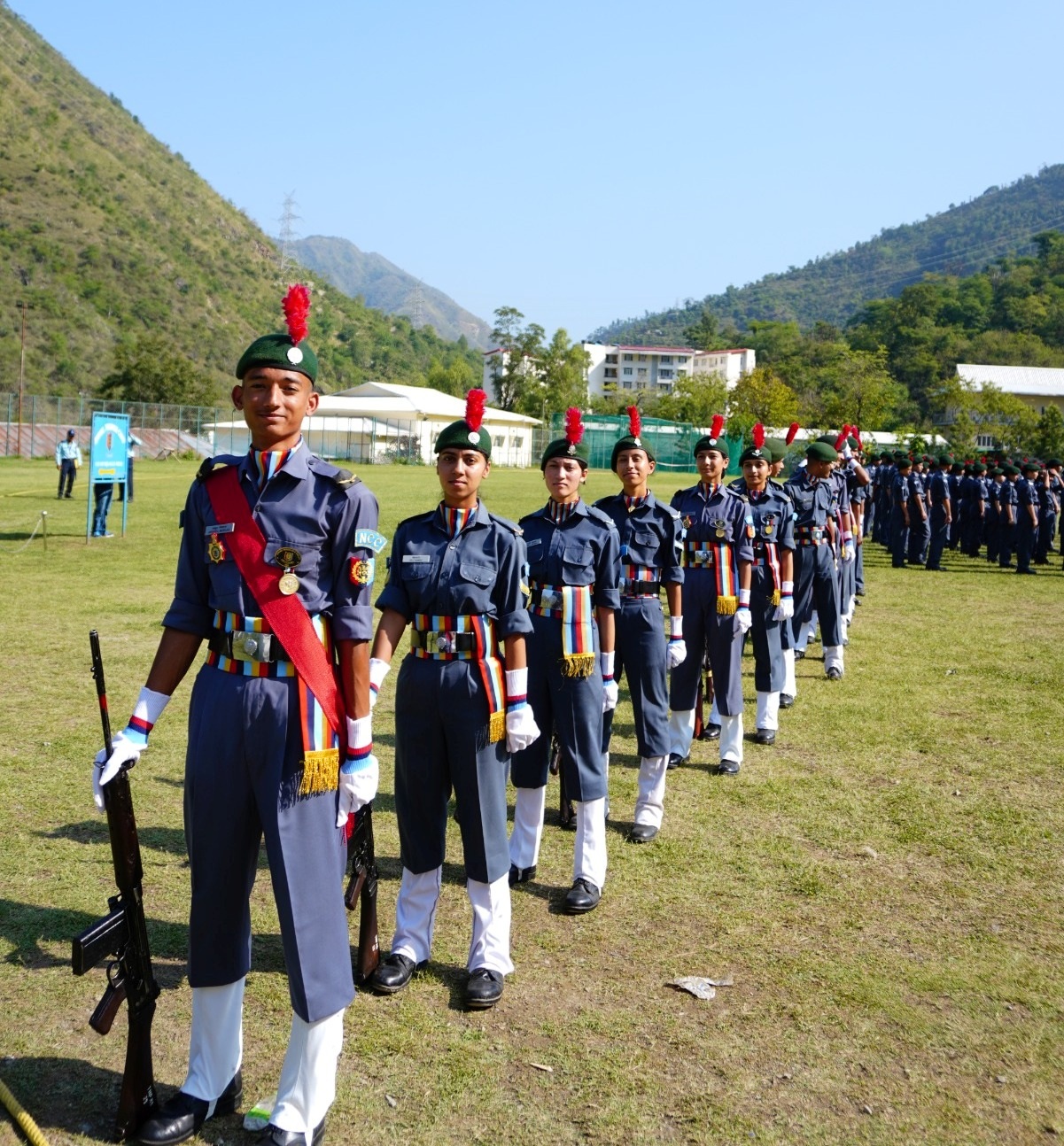 IIT Mandi Hosts Inspiring NCC Camp: 454 Cadets Soar High