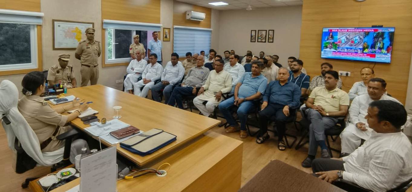 Gohana Traders, DCP Dabas Pledge Joint Fight Against Crime
