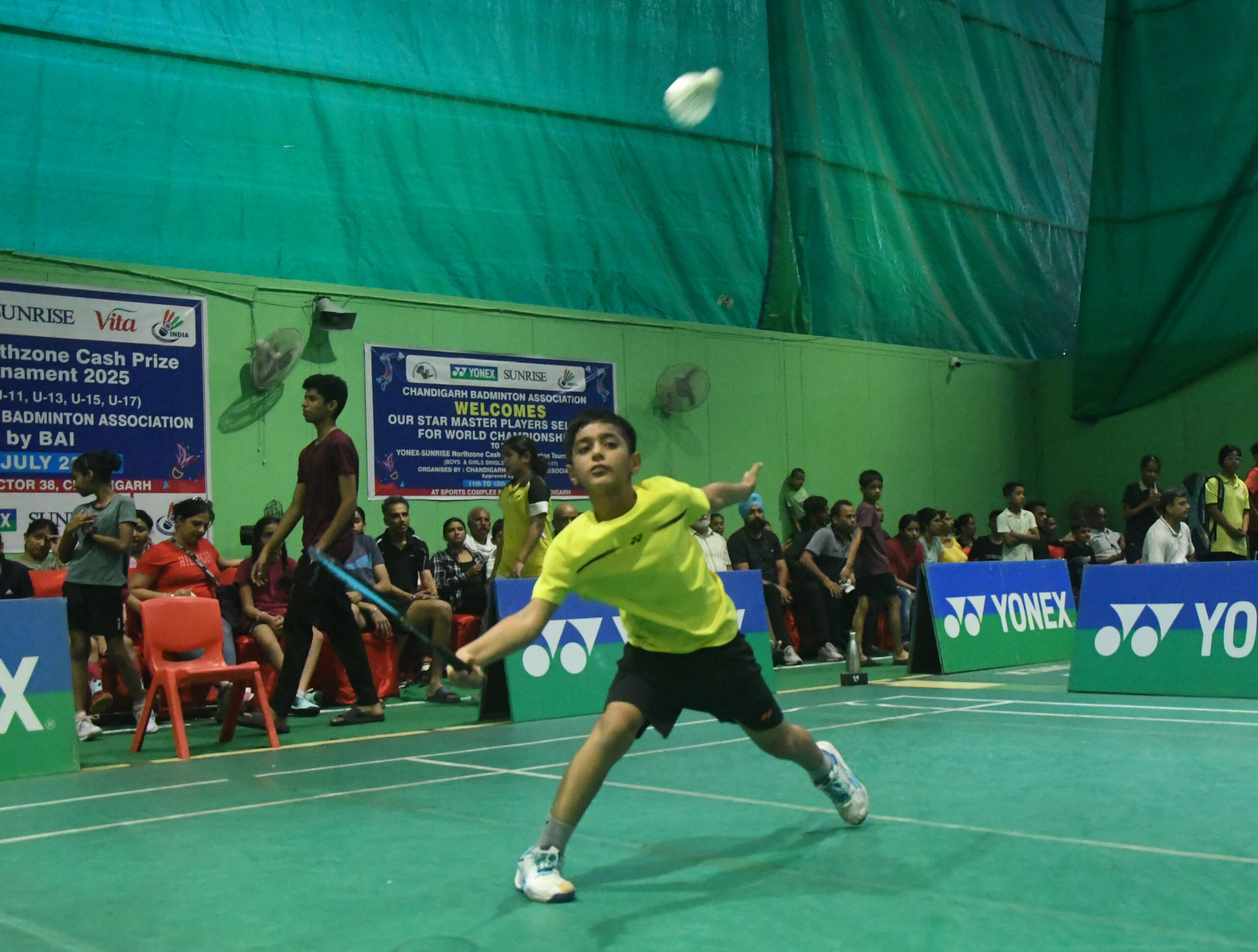 Sirat marches into next round of badminton meet at Chandigarh