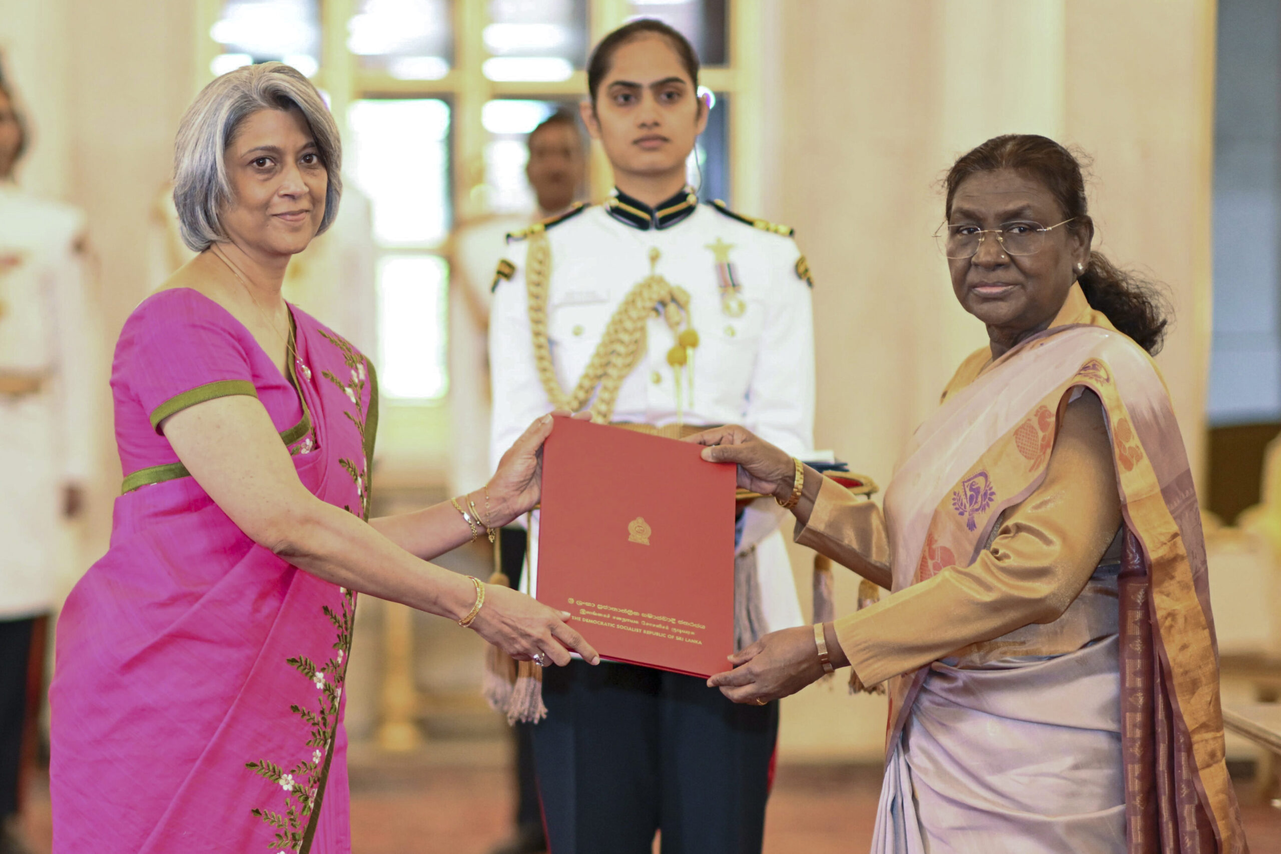President accepts credentials of 4 envoys