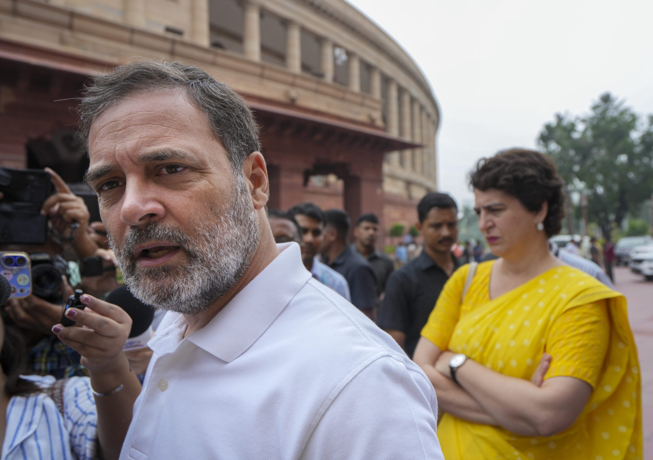 Rahul Slams Govt: 