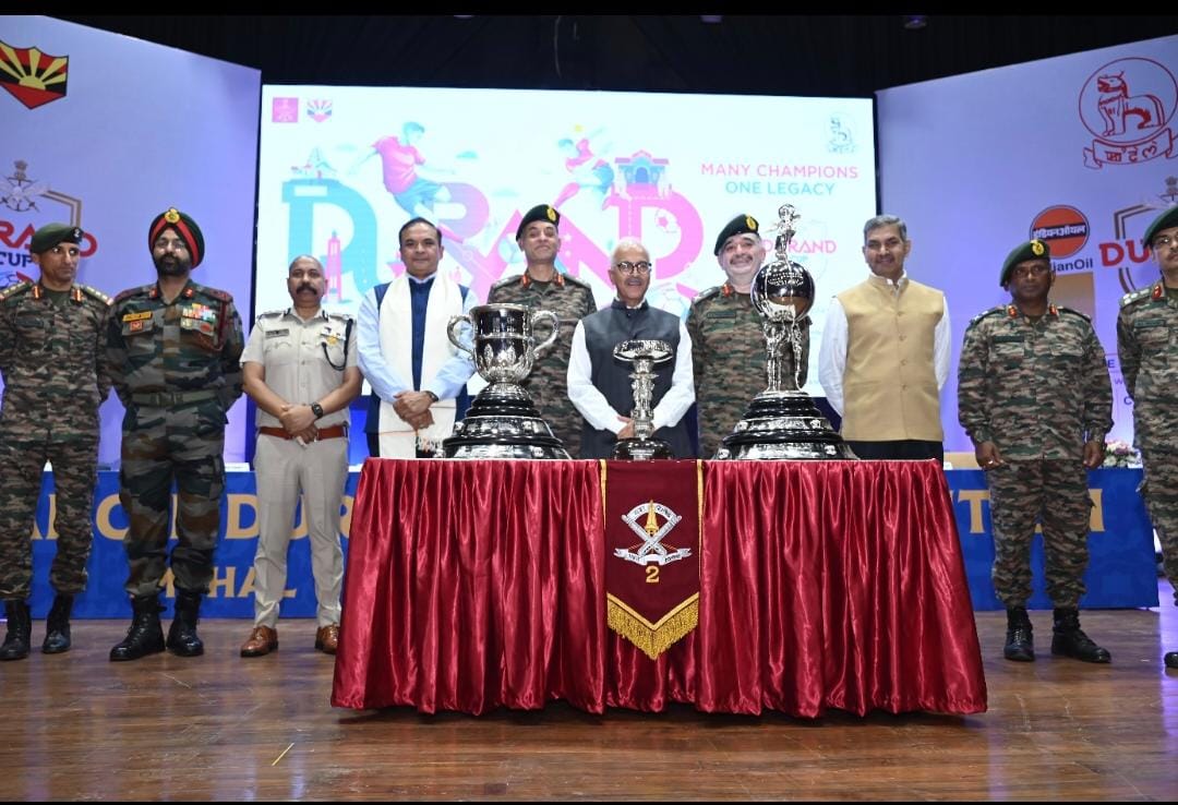 Durand Cup returns to Imphal with a grand trophy tour