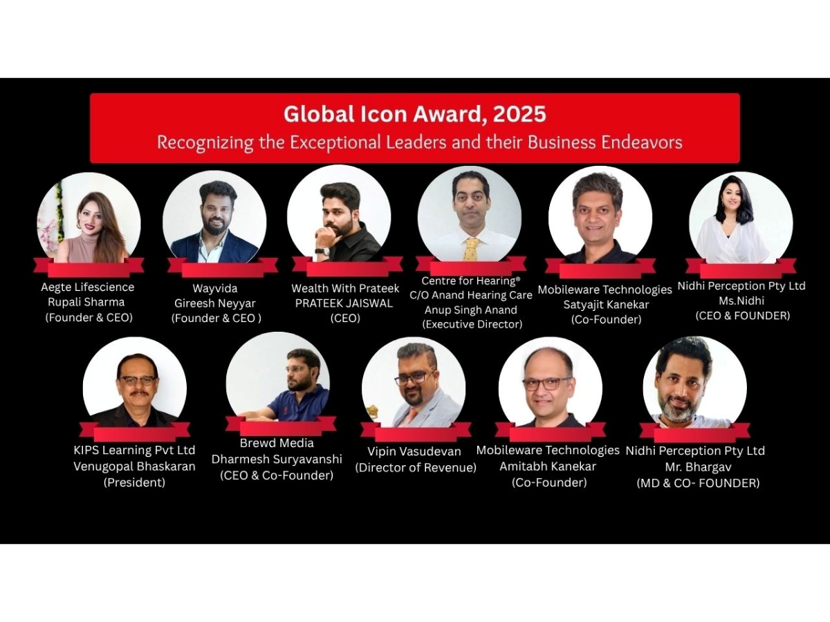 Global Icon Awards 2025: Celebrating India's Business Titans