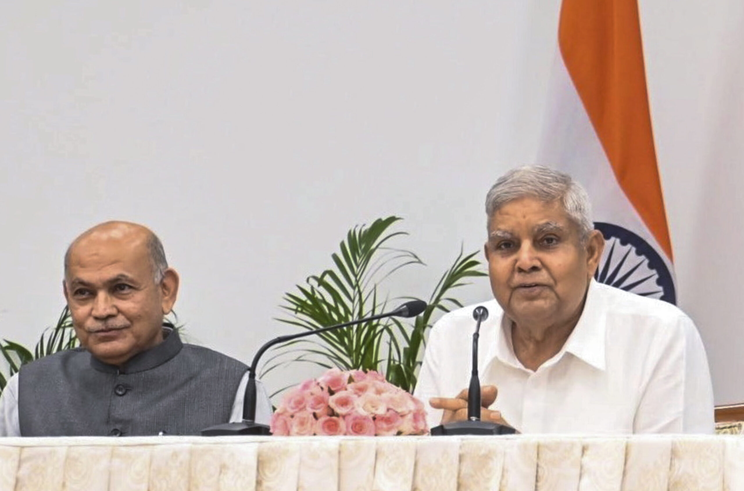 Dhankhar announces lecture series in memory of ex-PM Chandrashekhar