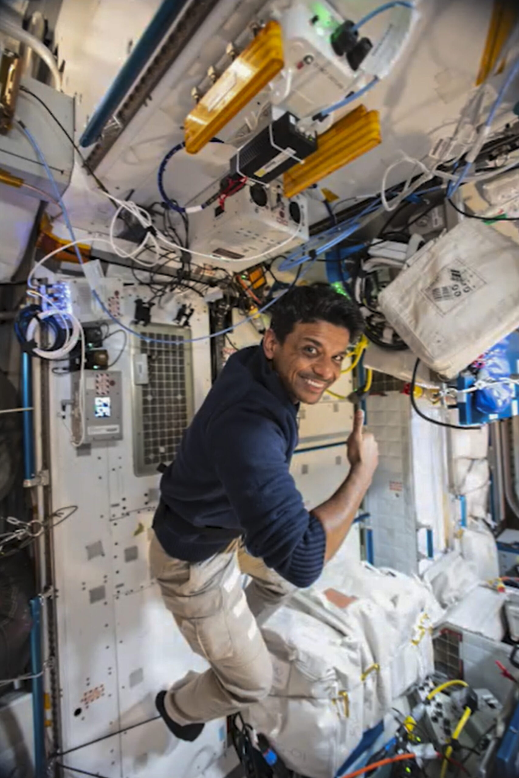 Shukla's Space Talk Inspires Young India