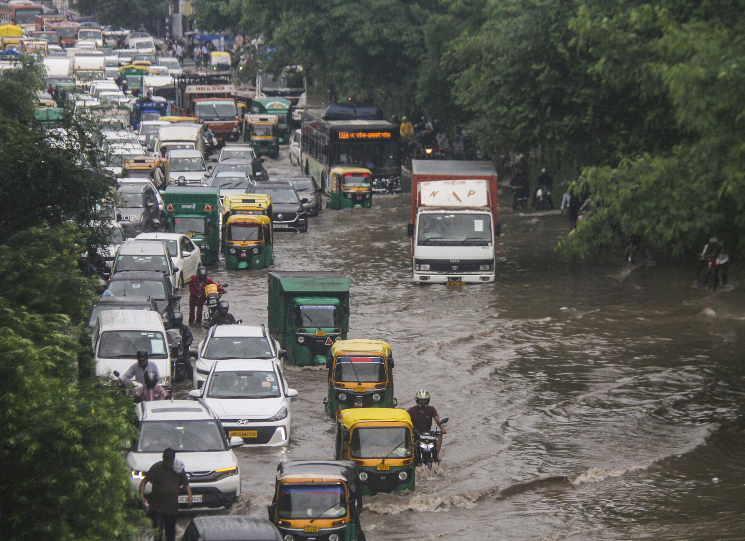 Gurugram submerged again; BJP blames officials for monsoon mess