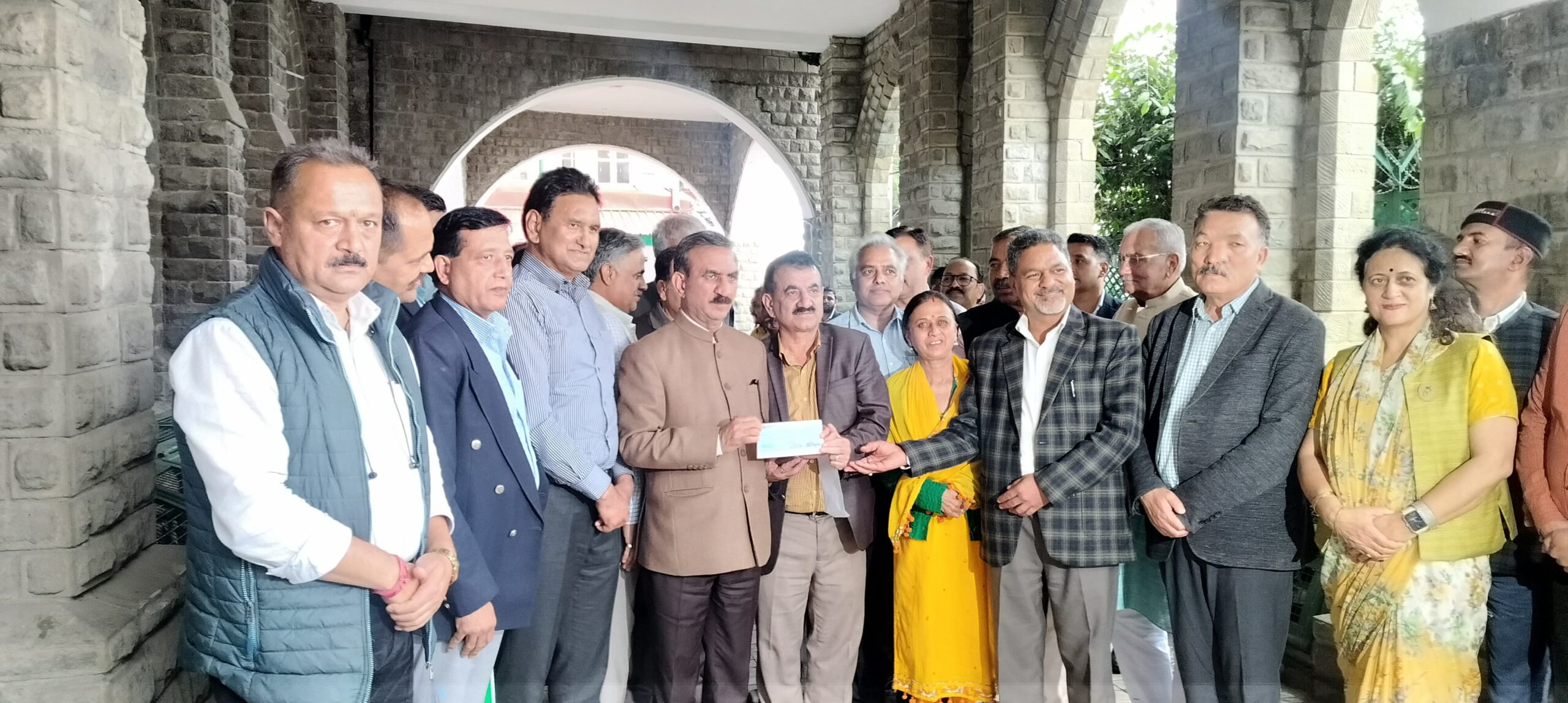 Himachal varsity donates Rs 47 lakh to CM relief fund