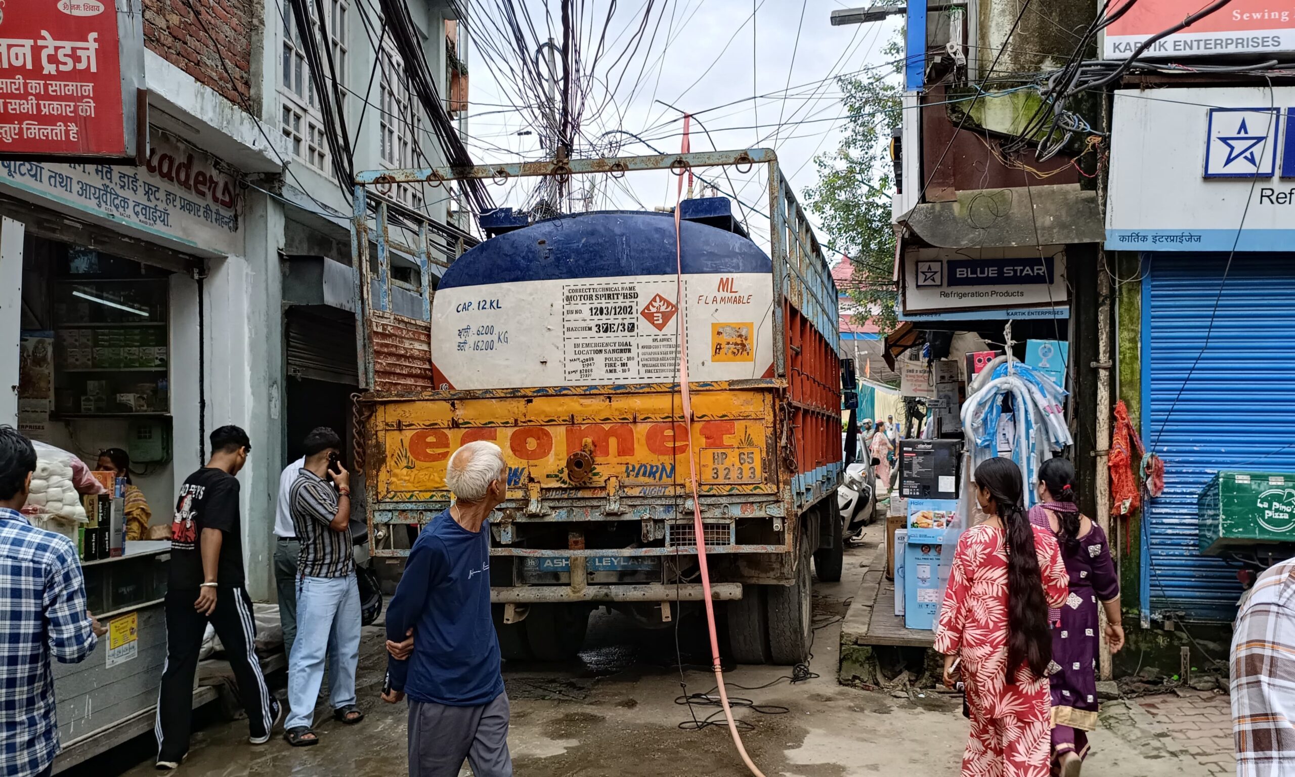 Mandi Parched: Uhl Scheme Failure Leaves City Thirsty for Third Day