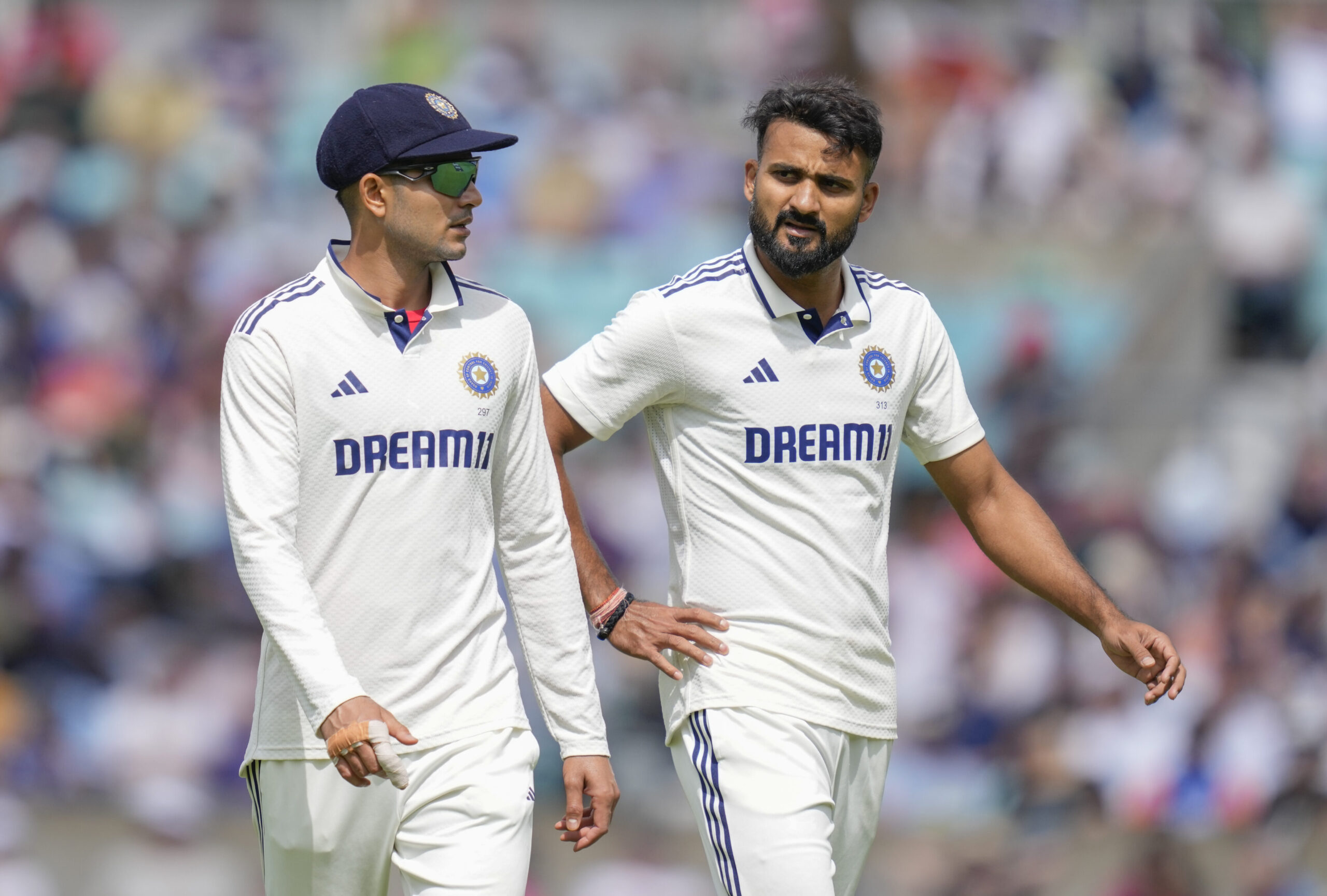 Siraj-led India pacers fight back to rein in England at 215/7 at tea on day 2 of Oval Test