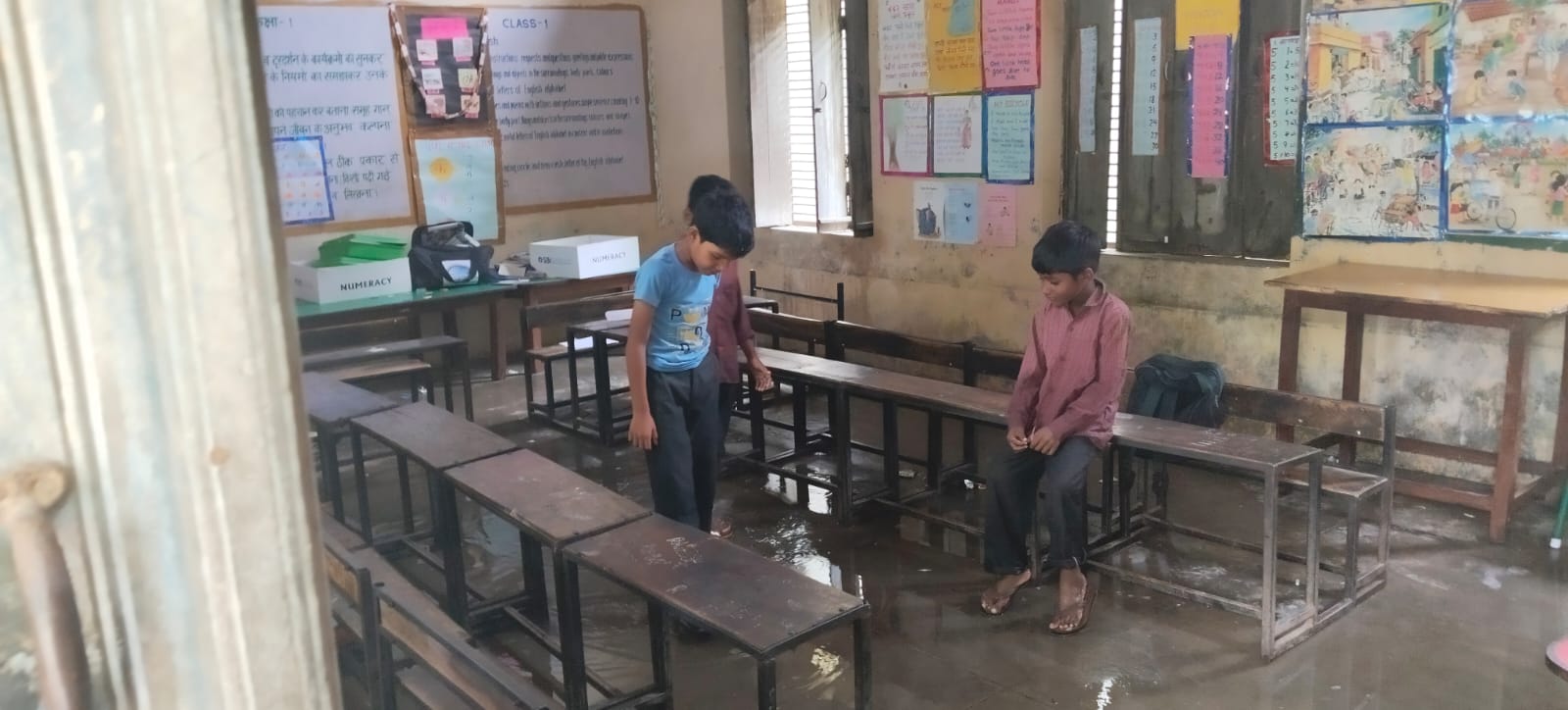 Hisar Schools: Crumbling Walls, Soggy Floors, and a Silent Administration