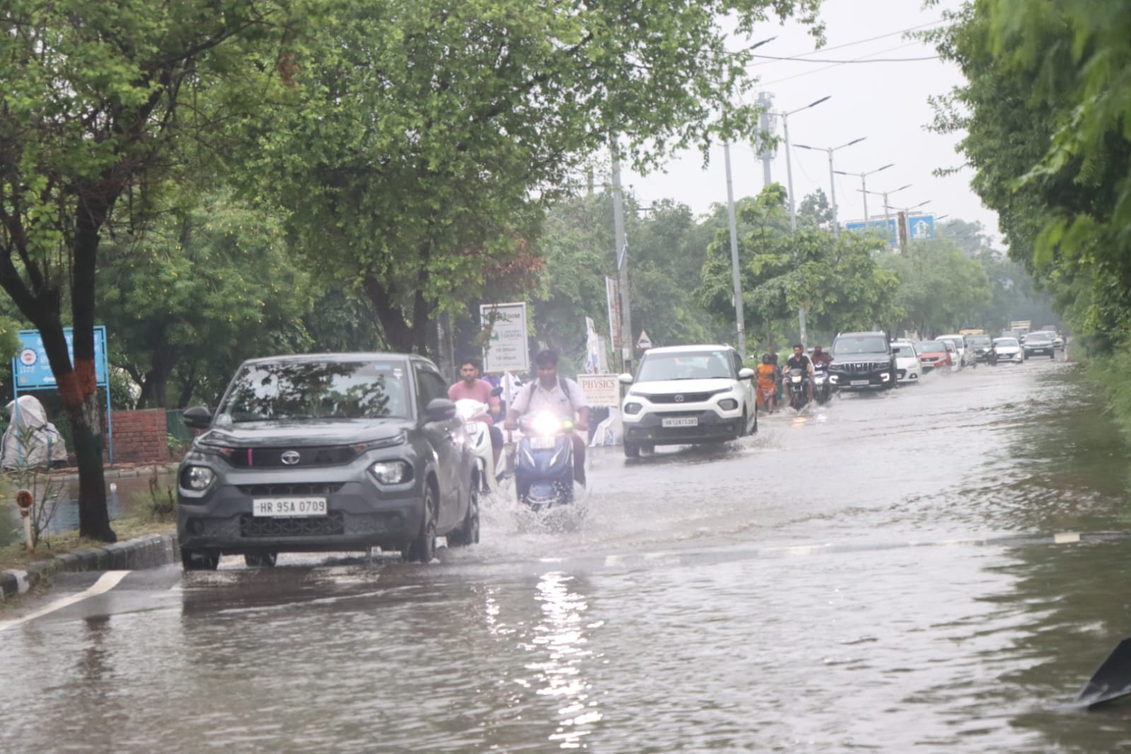 Residents grapple with waterlogging, potholed roads, scattered garbage amid incessant rain in Rohtak