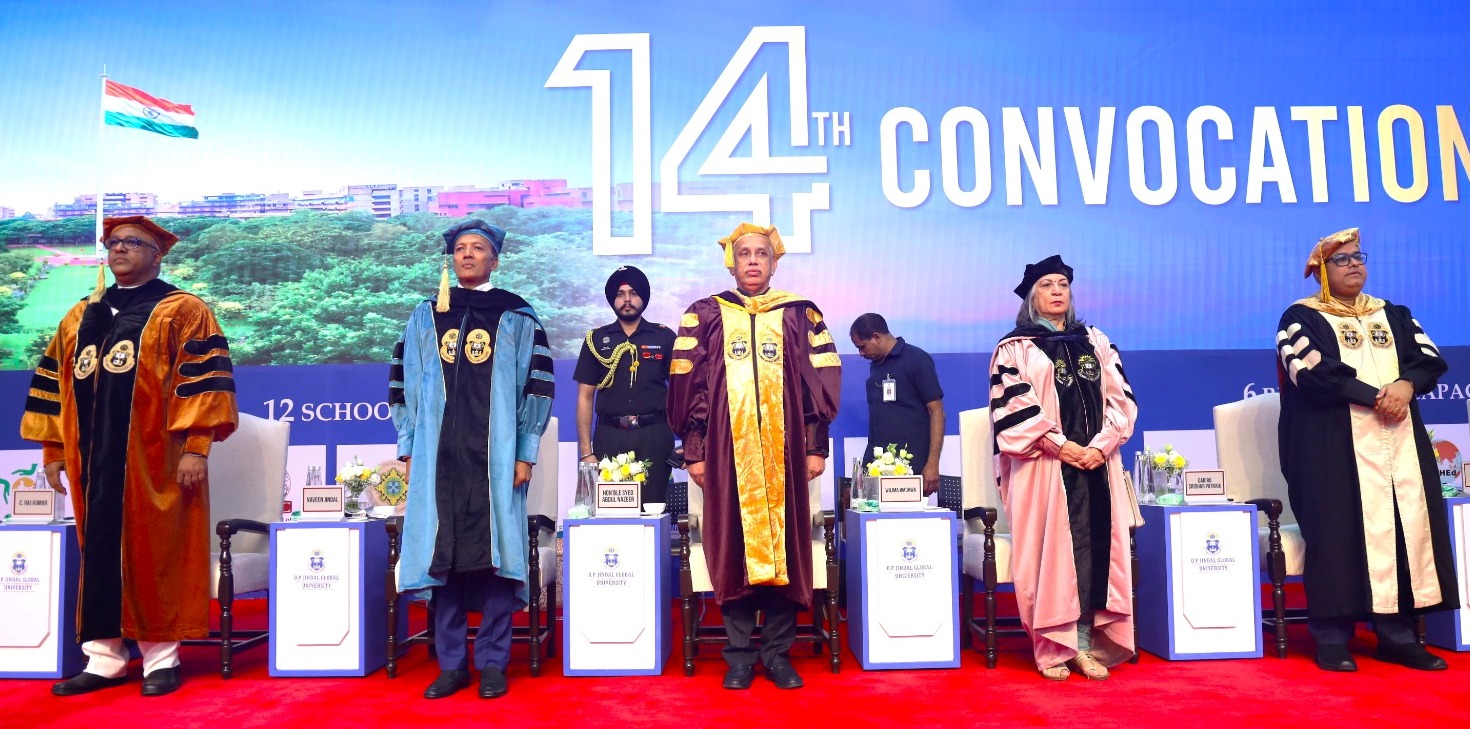 Five Governors Grace JGU's Mega Convocation; 4400+ Students Graduate