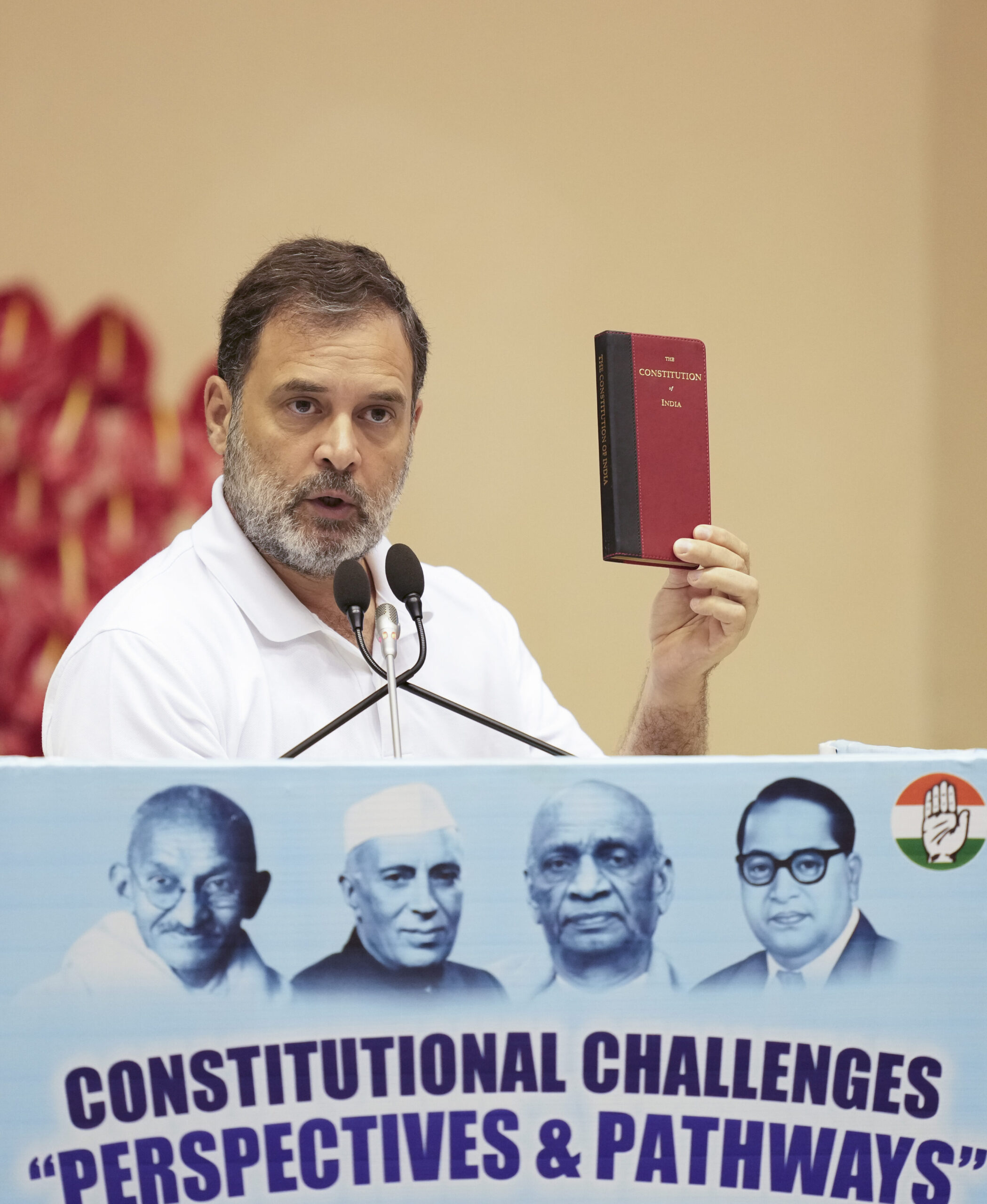 Congress gives clarion call to unite in saving Constitution, democracy at Delhi conclave