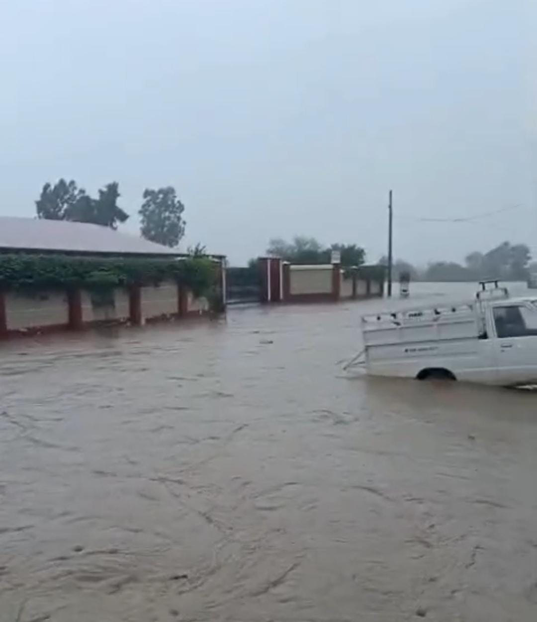 Monsoon Fury: Chuhriwala Dhanna Village Submerged, 40 Homes Damaged