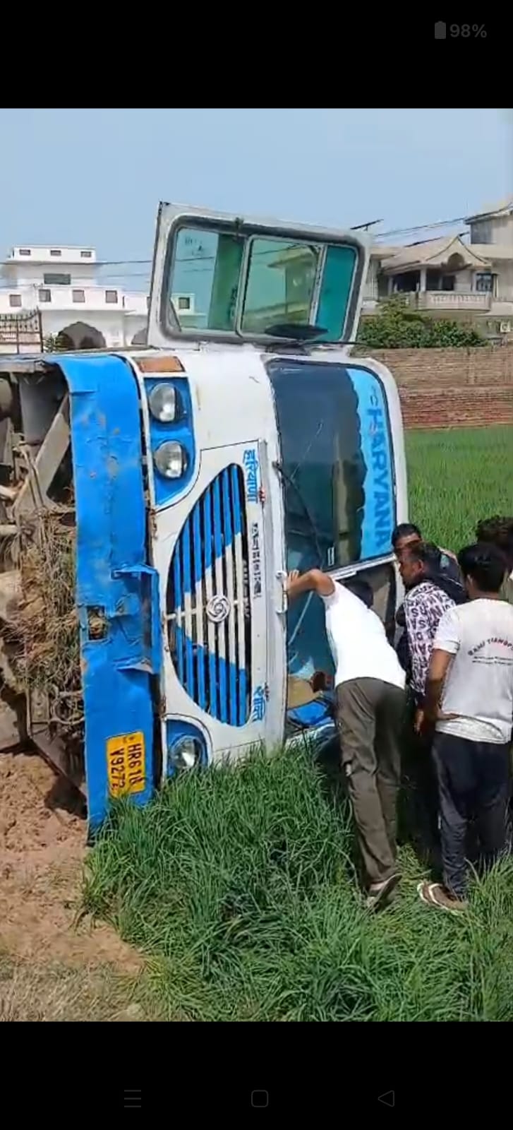 Passengers injured as Haryana Roadways bus overturns in Sirsa district