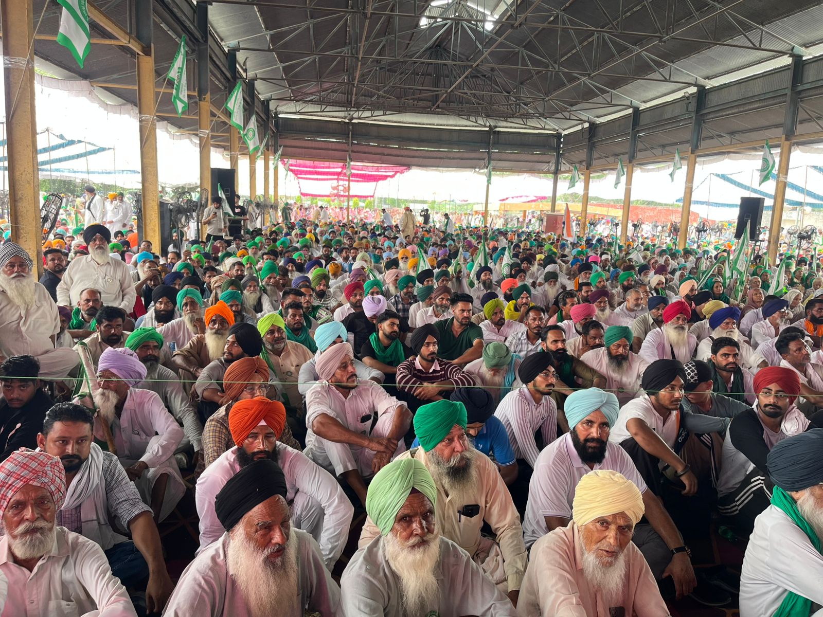 Thousands rally behind farm leader Dallewal at Ludhiana against Punjab land pooling policy