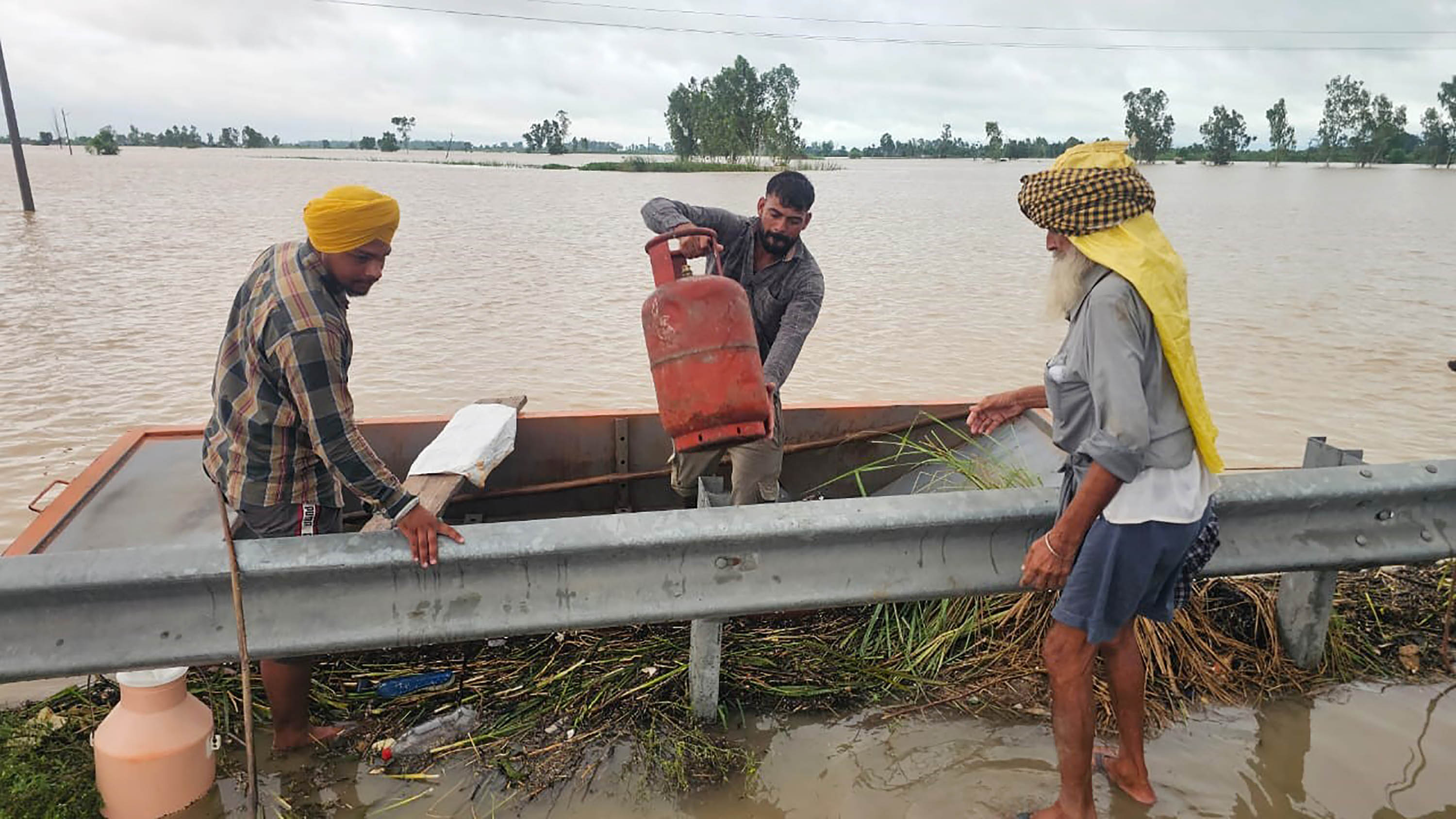 Flood situation turns grim in Punjab; Ravi, Beas and Sutlej rivers in spate