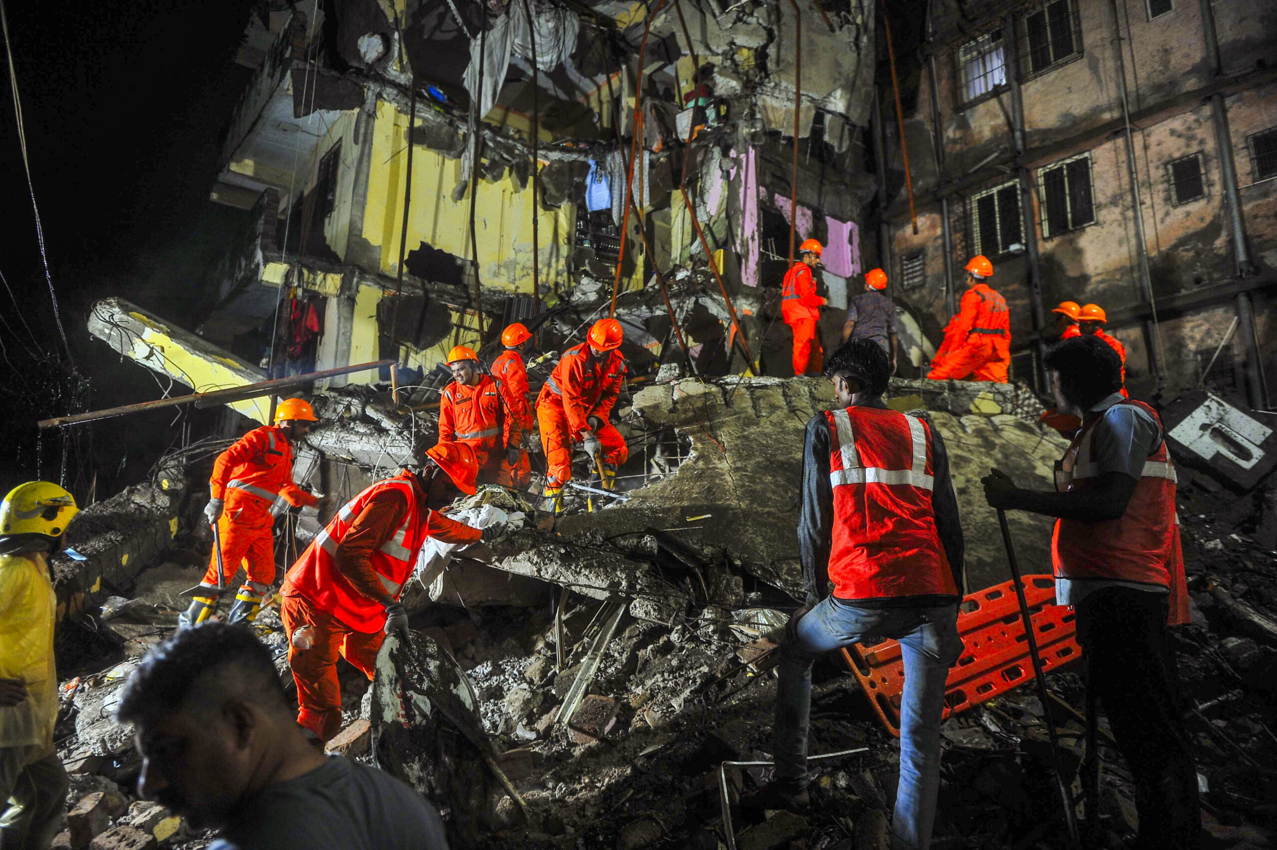 2 killed, 9 injured as part of building collapses in Maharashtra’s Palghar