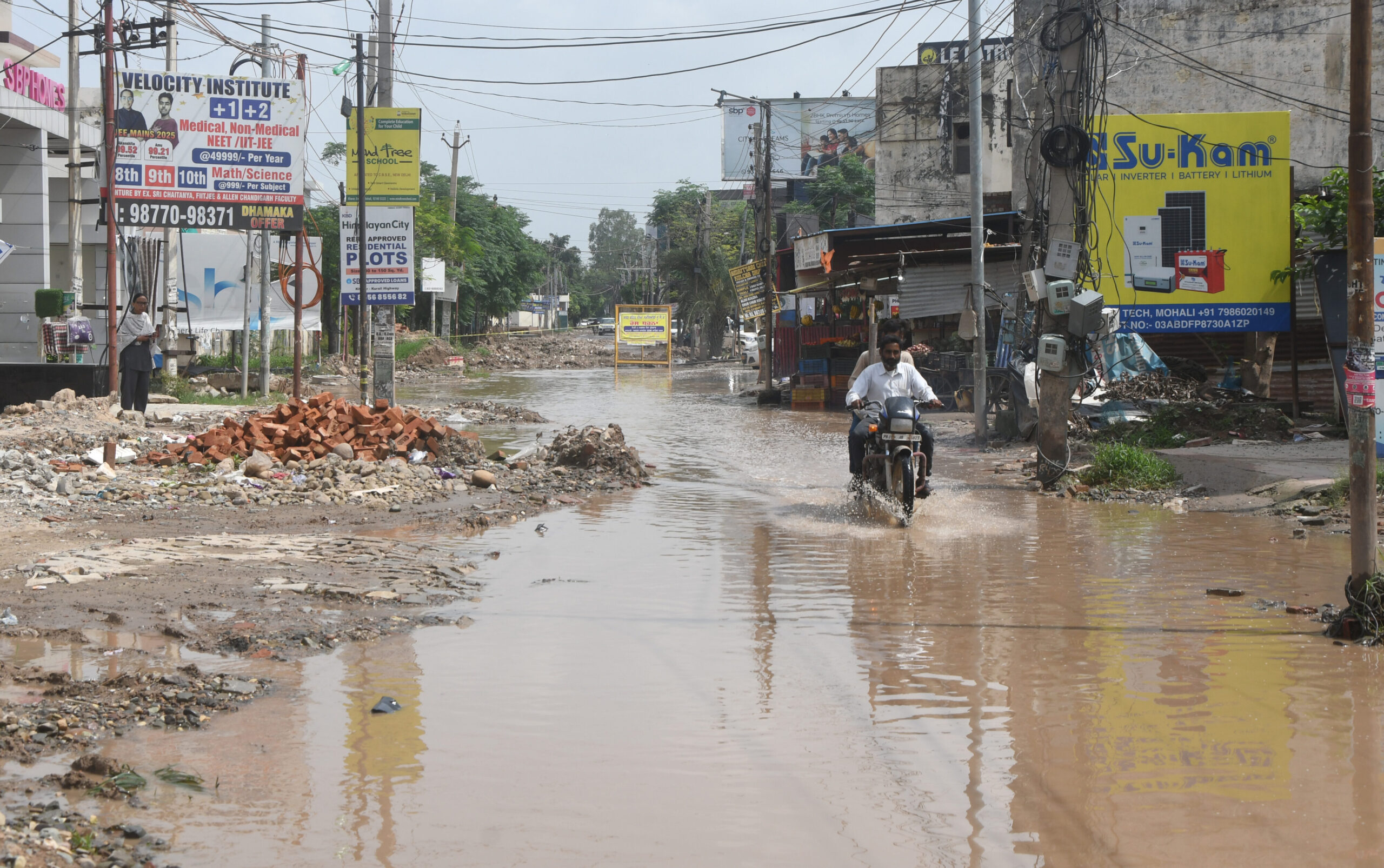 Nijjar Chowk-Chhaju Majra road repair to be completed in 20 days