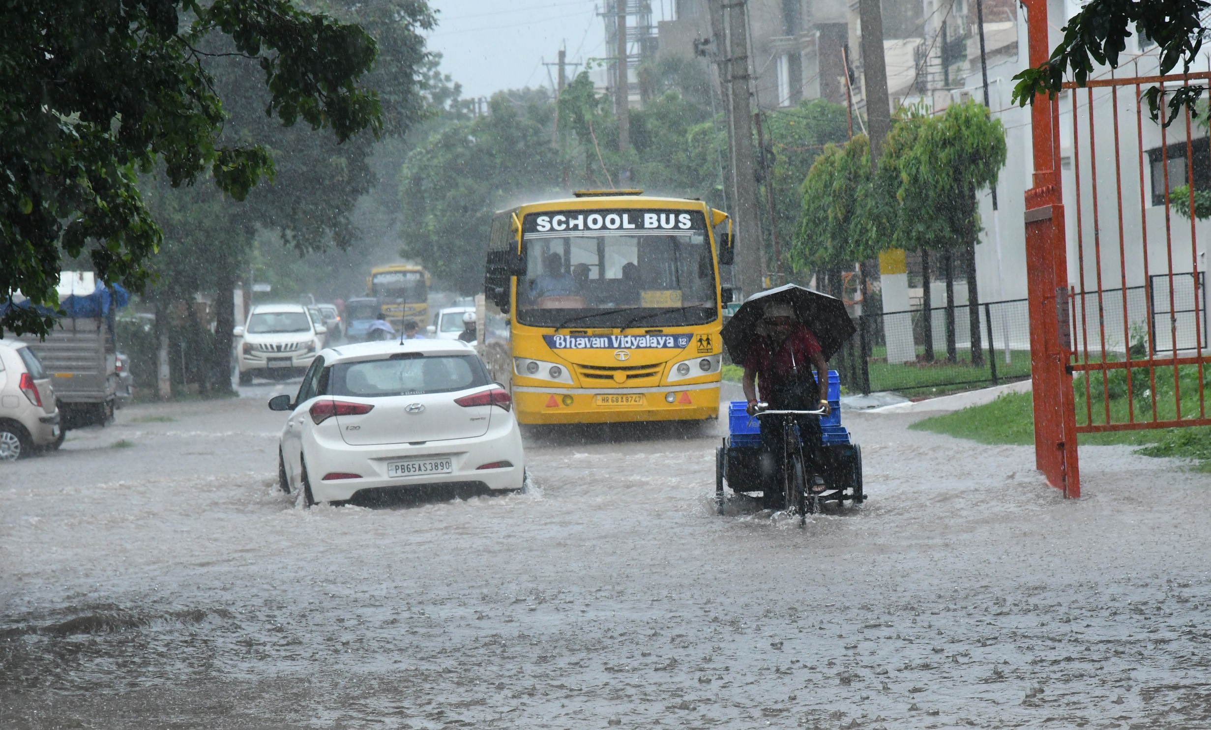 Panchkula Drowns: Monsoon Fury Brings City to its Knees