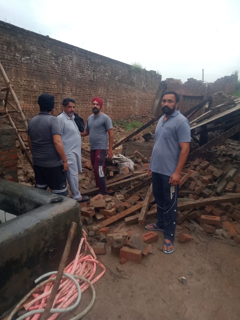 62-year-old dairy farmer dies as cattle shed roof collapses at Lalru