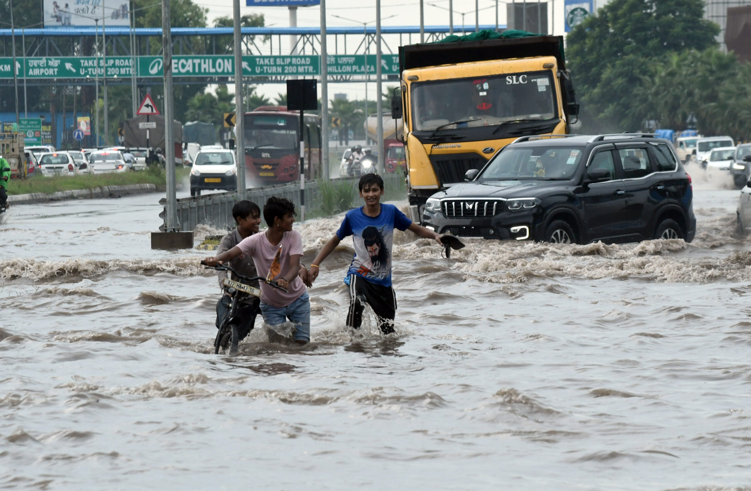 Rain pours misery on low-lying areas of Chandigarh; Zirakpur worst hit