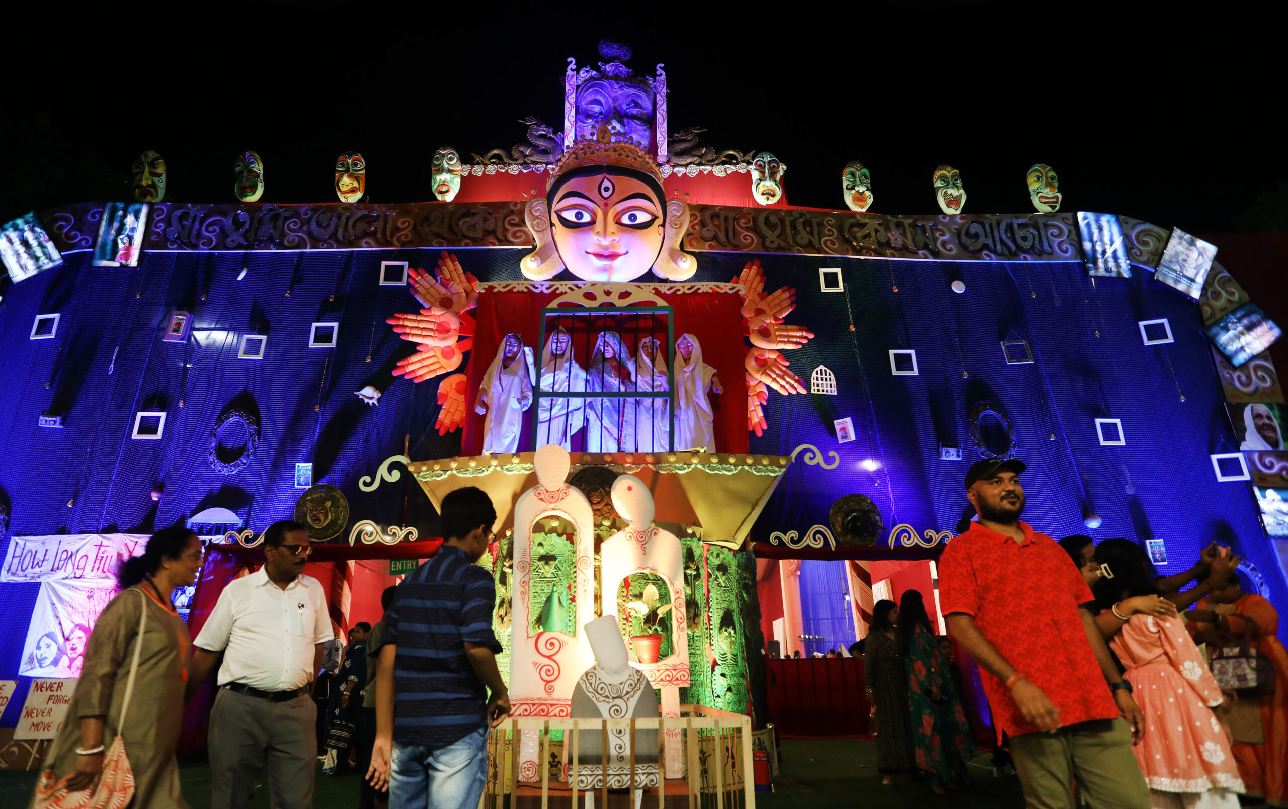 Durga Puja committees divided over CM’s appeal to place PM’s photo in pandals