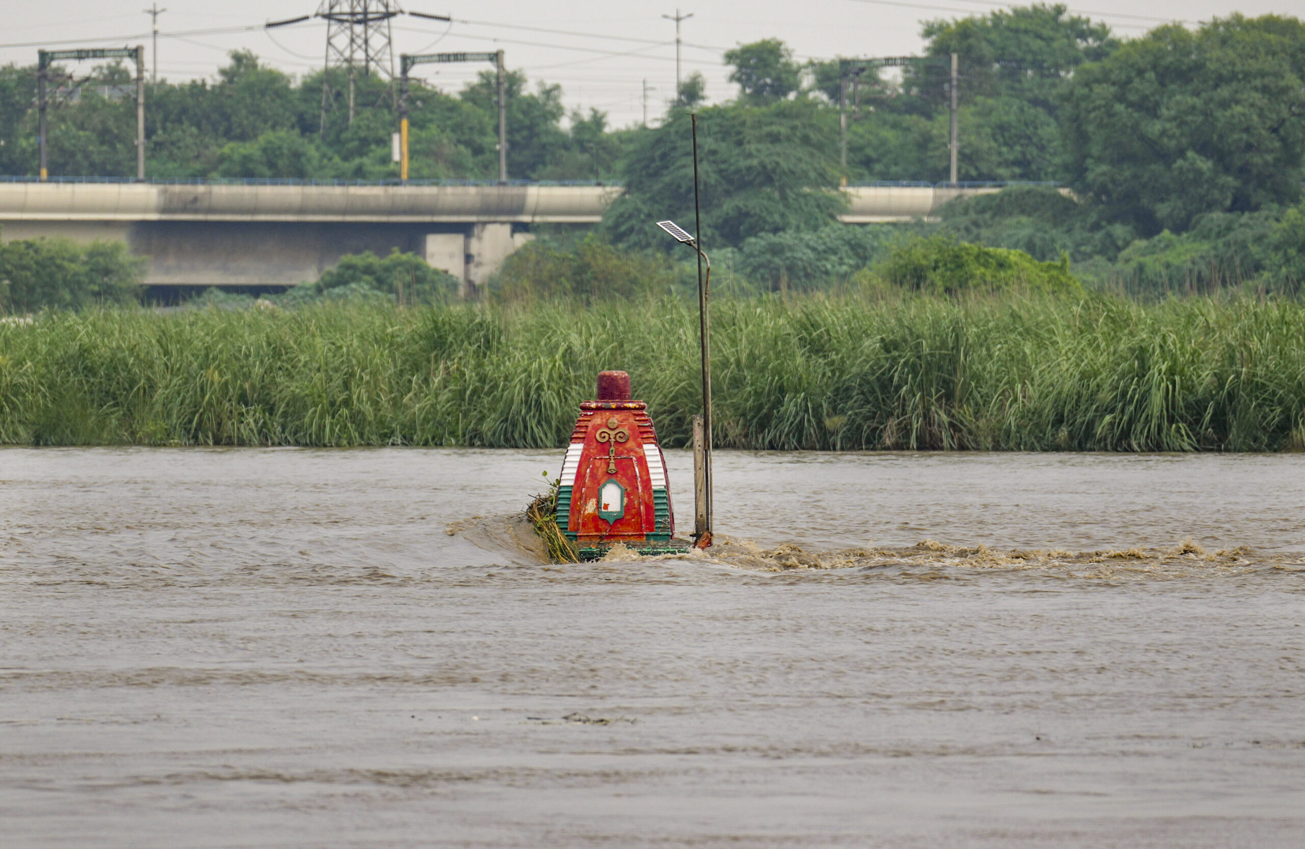 Yamuna water level recedes in Delhi
