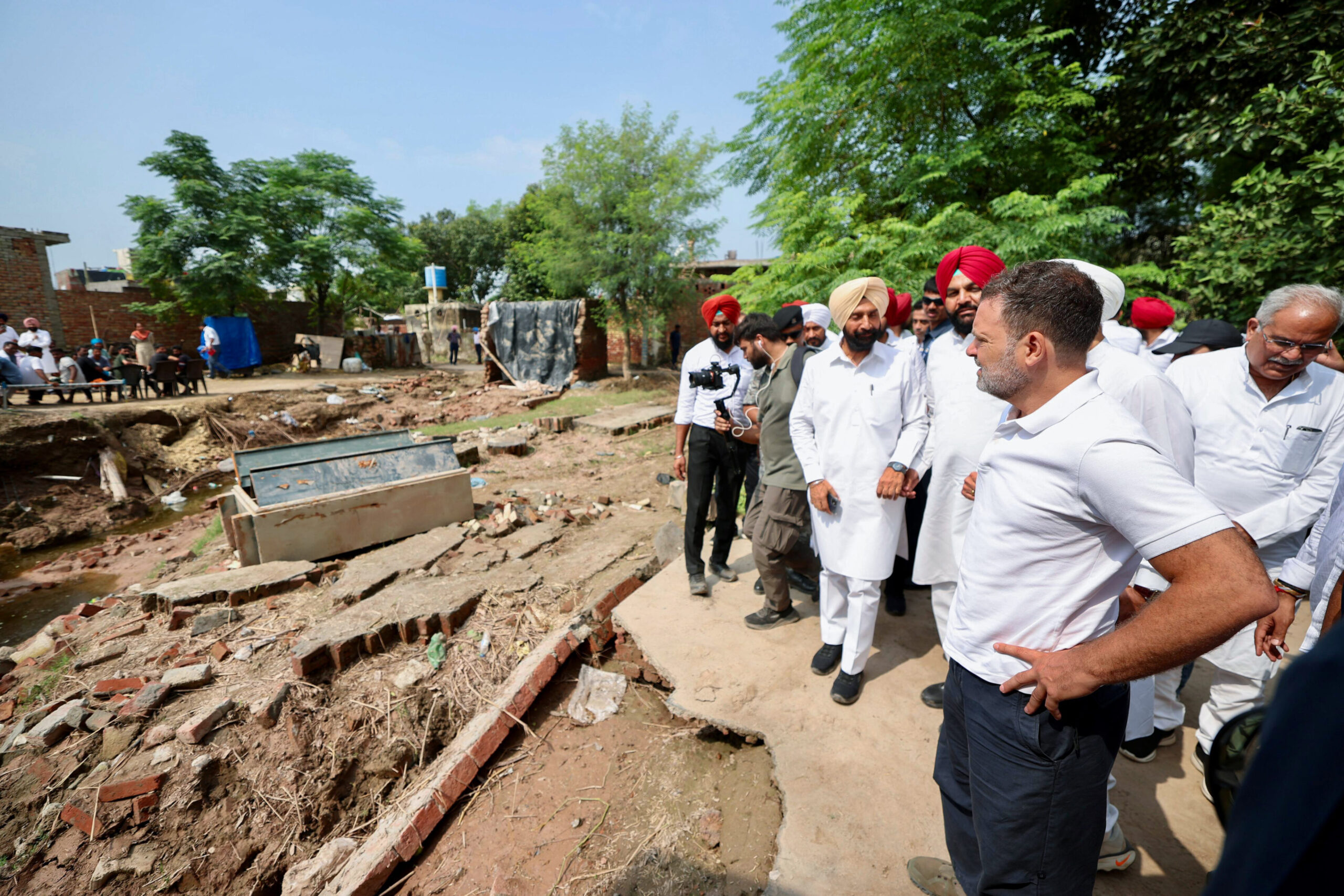 AAP govt, Centre joined hands to obstruct Rahul Gandhi’s Punjab visit: Congress