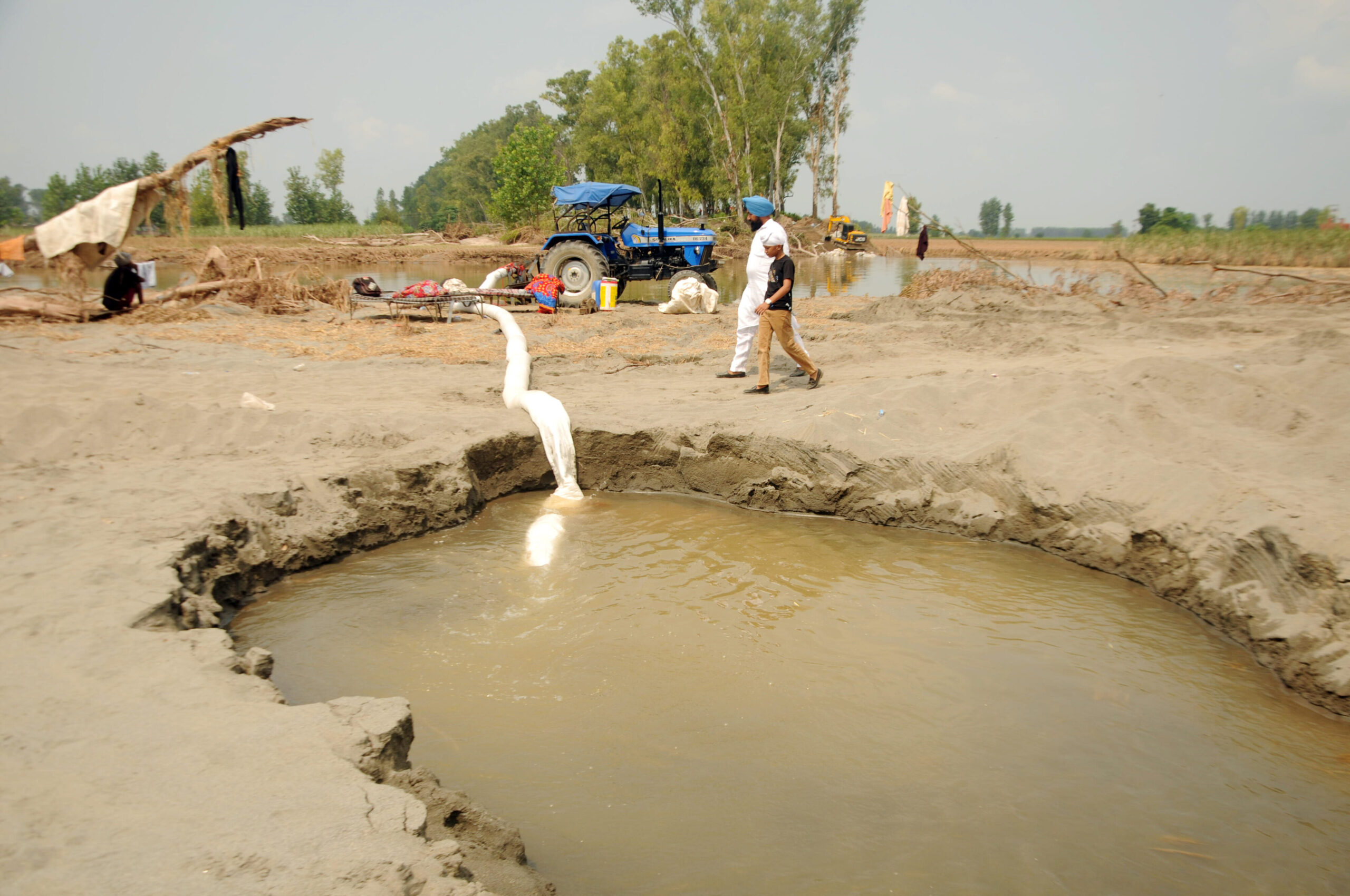 Ajnala's Crumbling Defences: 50-Foot Breach Threatens Punjab Villages